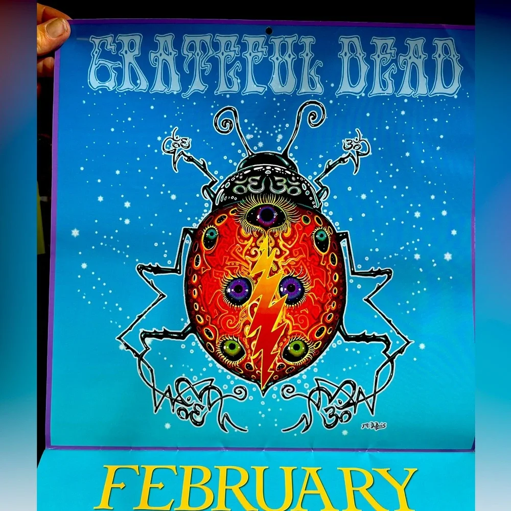 Grateful Dead 2018 Mike DuBois Art Calendar